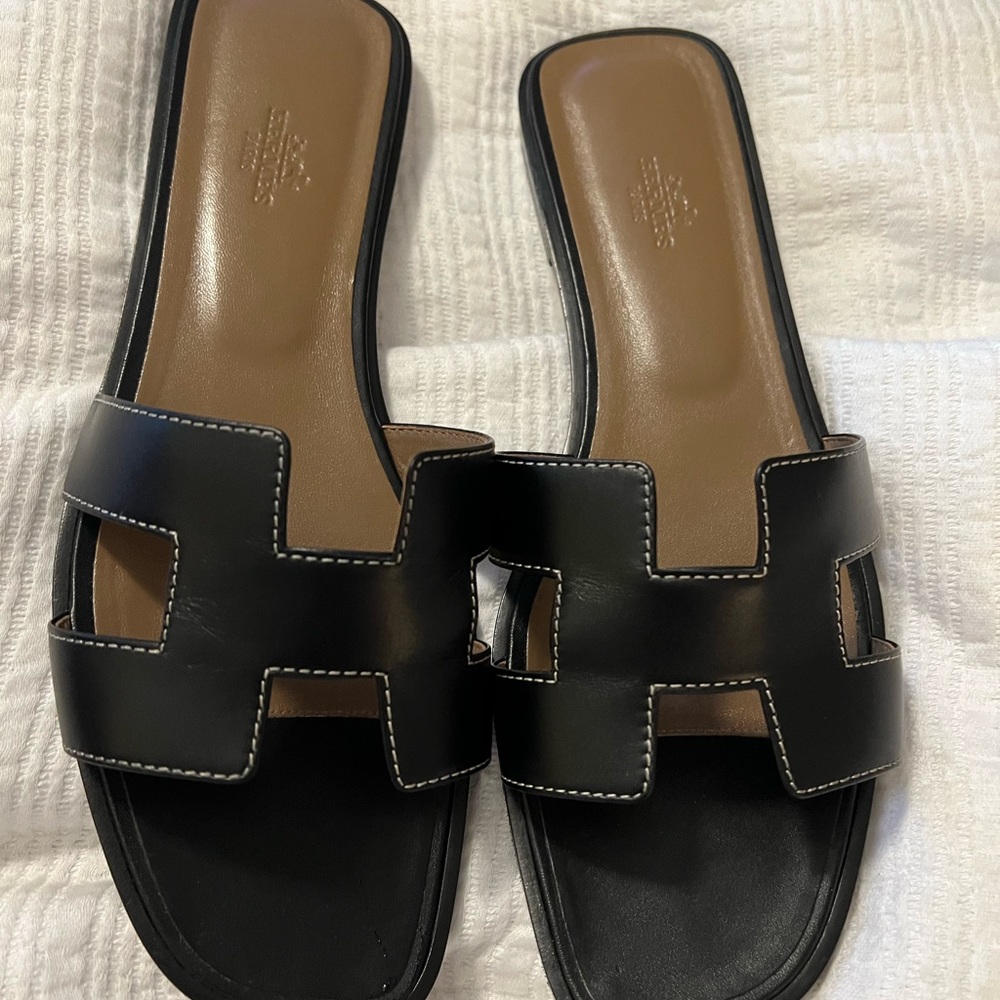 Hermes Oran sandals
